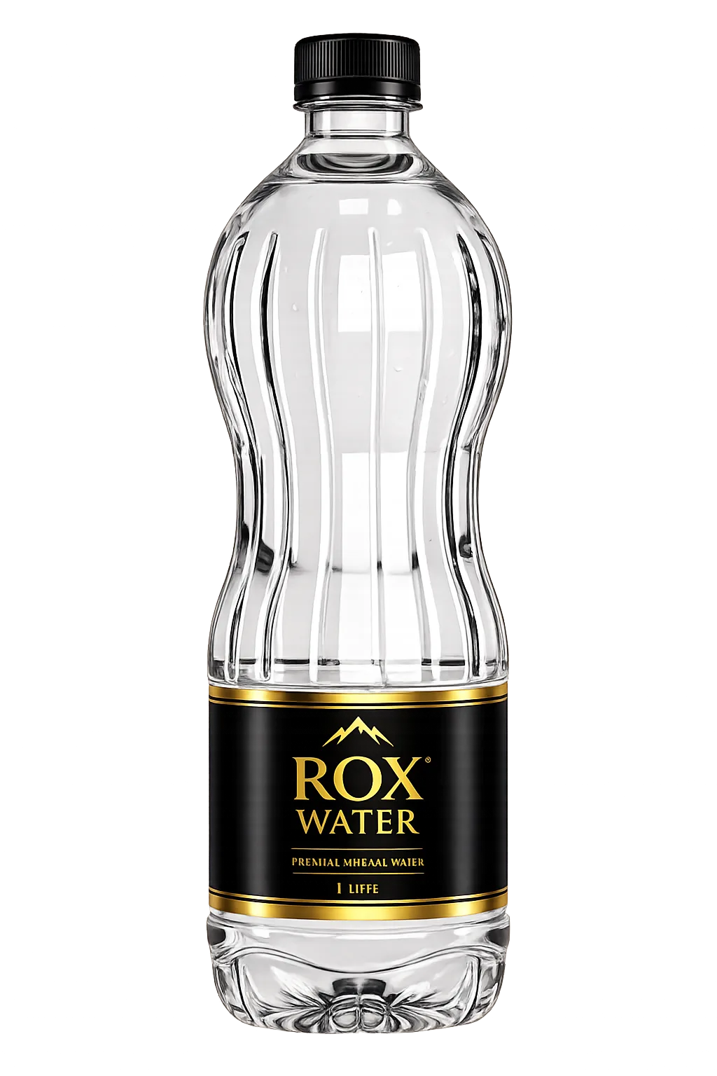 ROX Water — Noir Reserve, black label